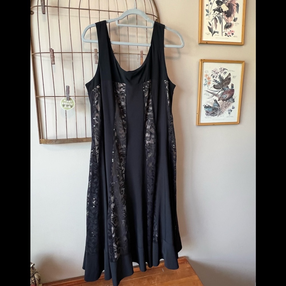 R&M Richards, Black Dress, SZ 18W